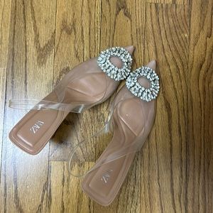 Zara Chrystal Heel